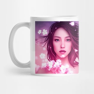 Sakura's Starry Gaze Mug